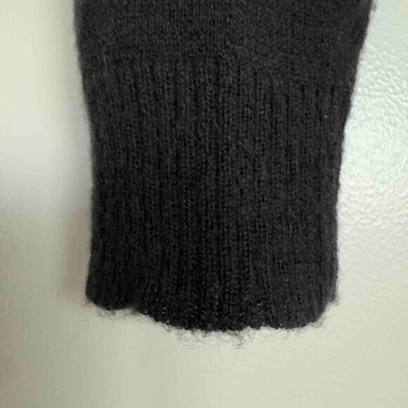 Nanette Lepore dark charcoal cashmere sweater - Picture 4 of 4